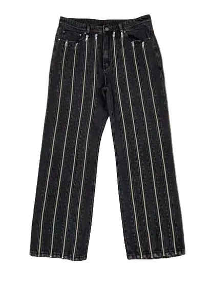 Zipper jeans